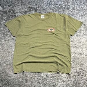 Vintage 90s Alice in Chains T Shirt Mens XL Green Nice Man Double Sided RARE